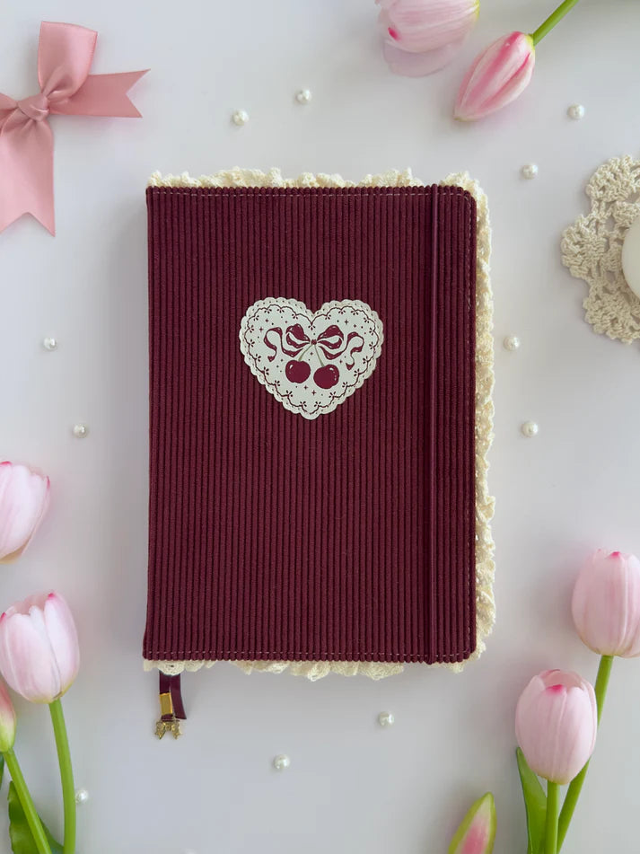 Leela Journals A5 Grid Cherry Cake Notebook