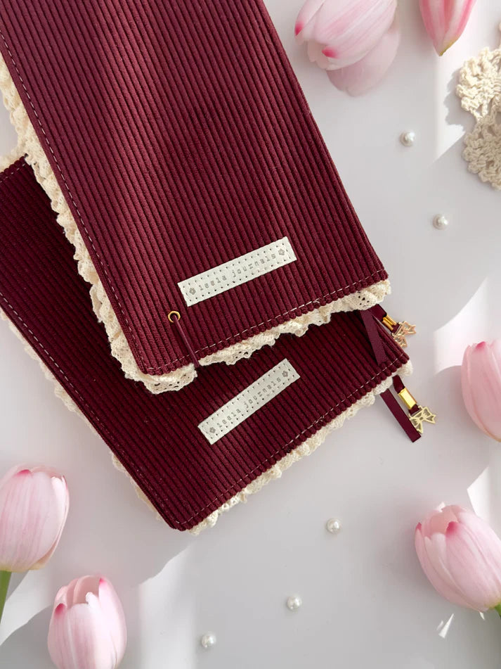 leelajournals Cherry Cake TN Notebook (Dotted, Gird)