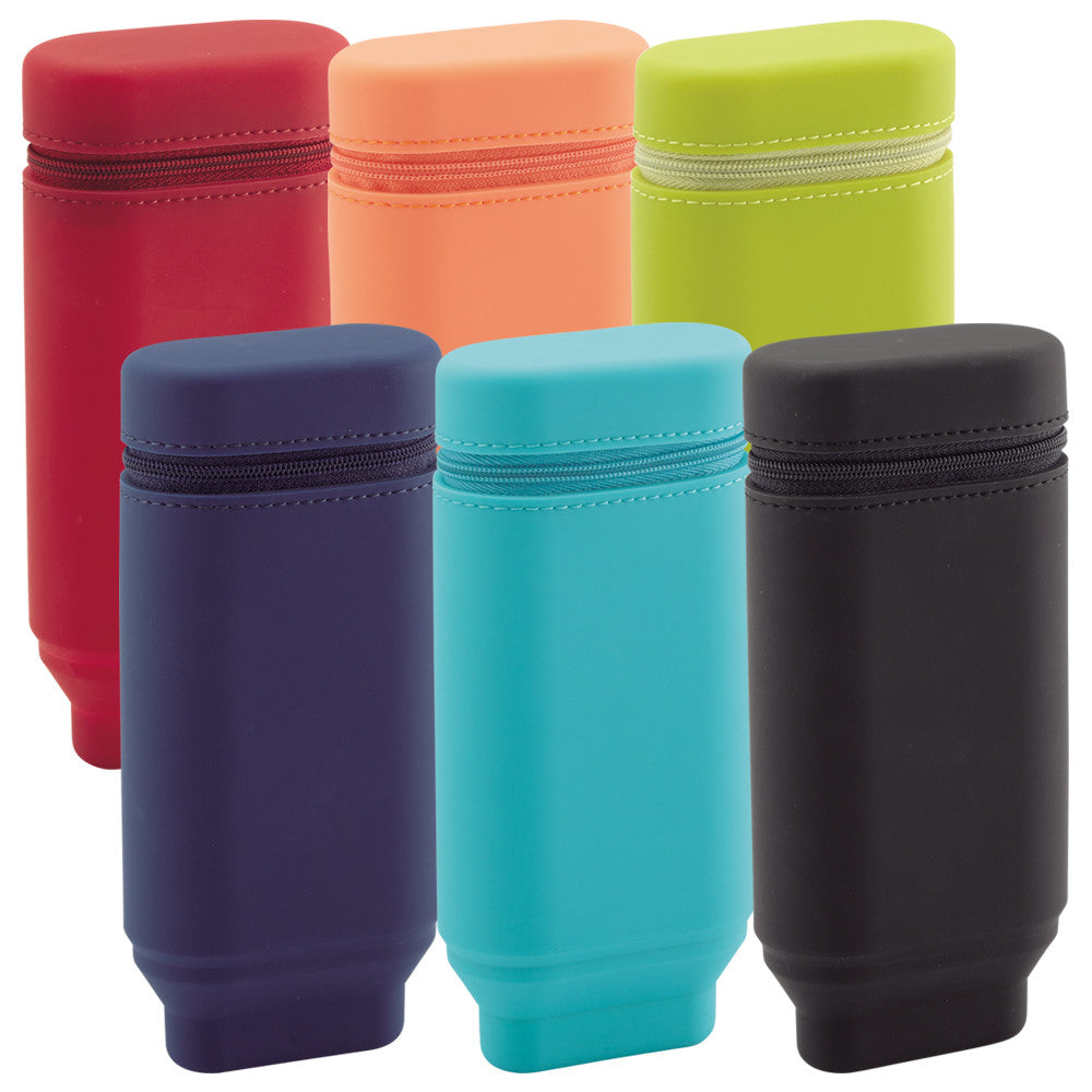 Lihit Lab Smart Fit Stand Pen Case Light Blue