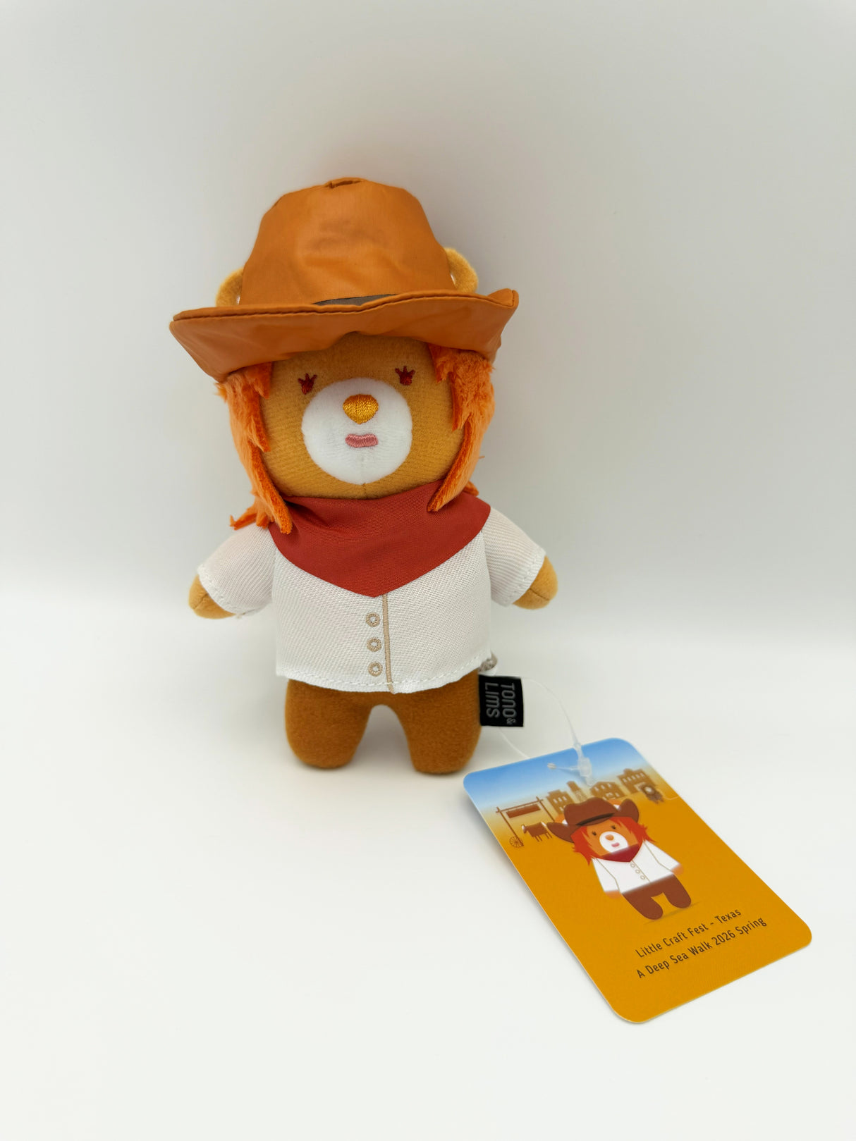 Little Craft Fest X TONO & LIMS Exclusive Cowgirl Plush Keychain