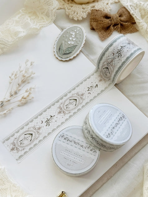 leelajournals - Lily of the Valley Lace Washi Tape 30mm