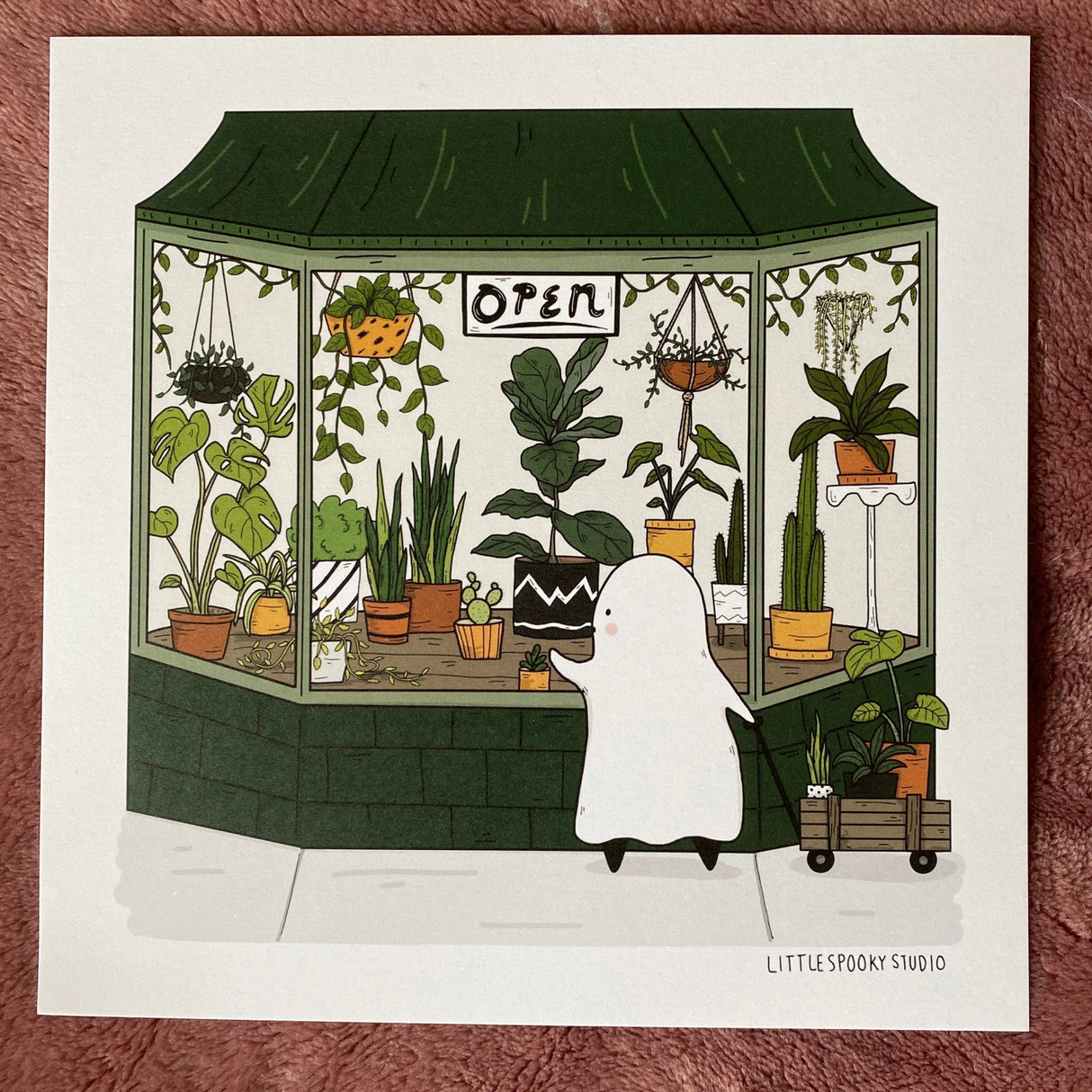 Little Spooky Studio Art Print - Plant Shop
Sometimes you just need one more plant, y’know?
8in x 8in
Printed on photo paper