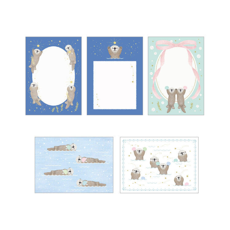 Papier Platz x Milina Memo Pad - Love Racco Otter