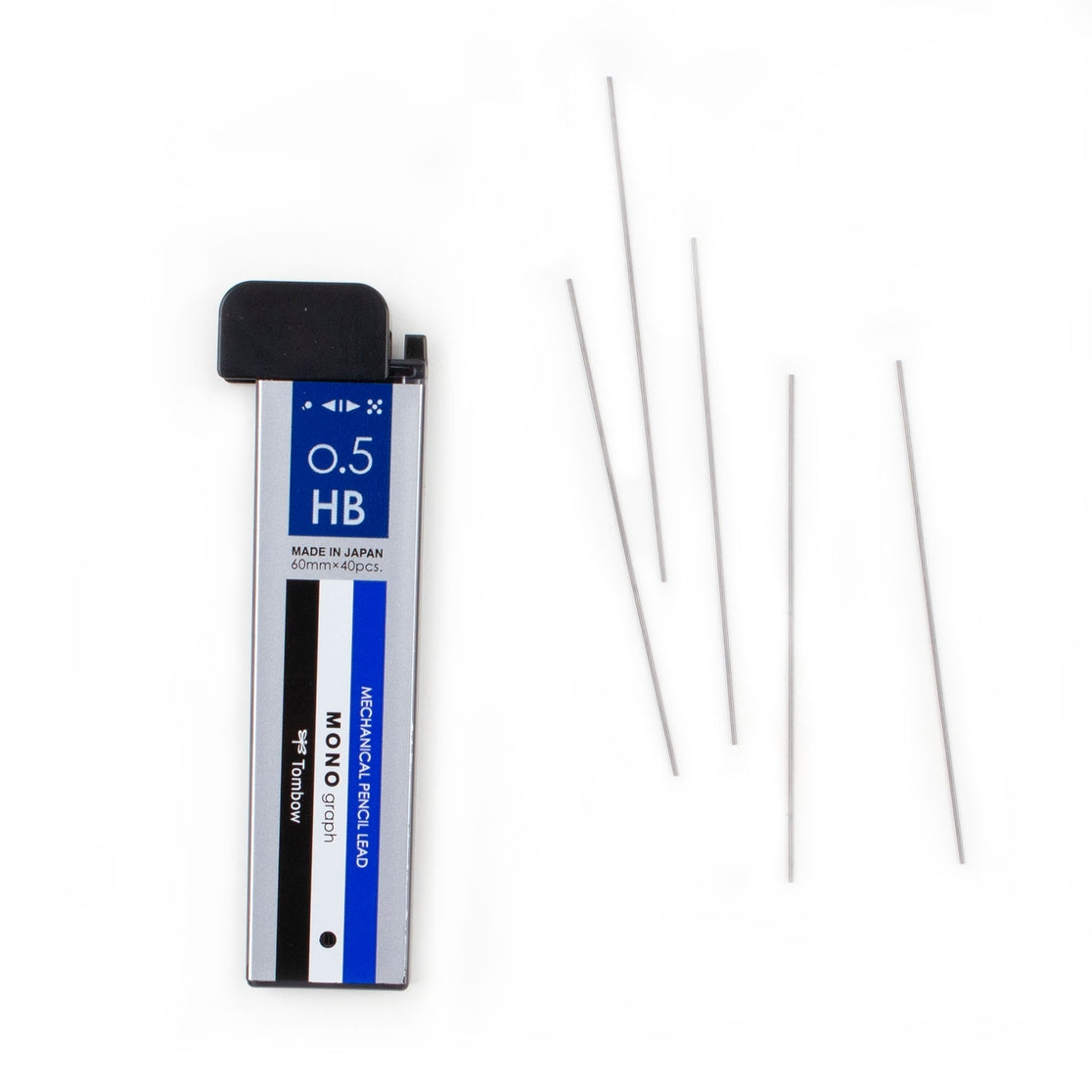 Recambios de mina para grafito MONO de 0,5 HB