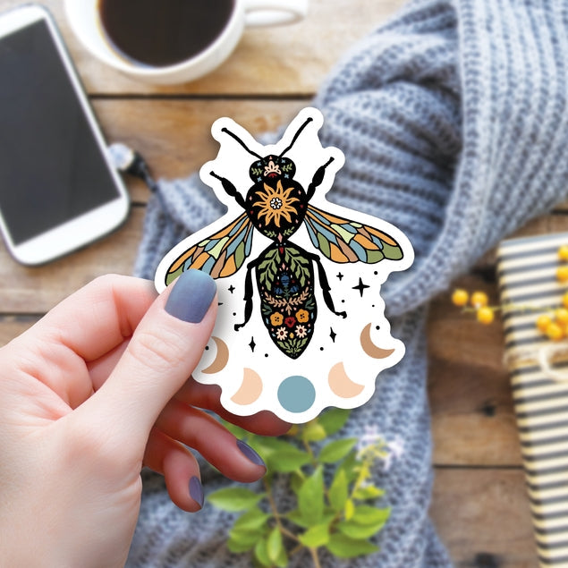 Pegatina de abeja mágica