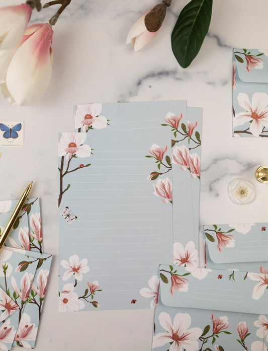 Botanica Paper Co. Letter Writing Set - Magnolia