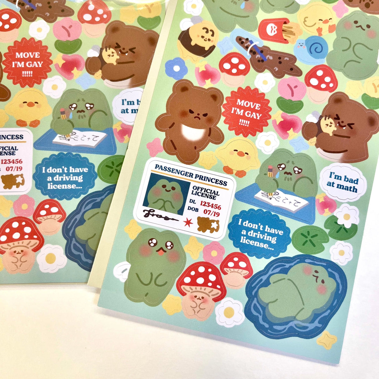 As Maobabie, we present our Sticker Sheet - Froggy Angel & Friends, crafted with love by our indie artist, Jennie. Printed on matte vinyl paper, this sheet measures 210mmx170mm, making it an ideal size for decorating your phone, laptop, or any other surface. Get ready to experience our cute and soft illustrations, bringing a touch of charm to your everyday items. With Maobabie, it's all about adding a dash of whimsy to your world.
Includes one (1) sticker sheet
