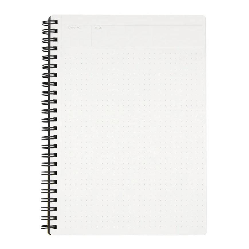 Mnemosyne Notebooks by Maruman are a pinnacle refined, Japanese design. Named after the Greek goddess of memory, these notebooks include sheets of acid-free 80 gsm paper that’s super smooth to the touch. The paper is resistant to ink bleed-through making it perfect for gel pens, pencils, markers, and fountain pens. Whether sketching, note-taking, planning, or journaling, there is a style for every need.