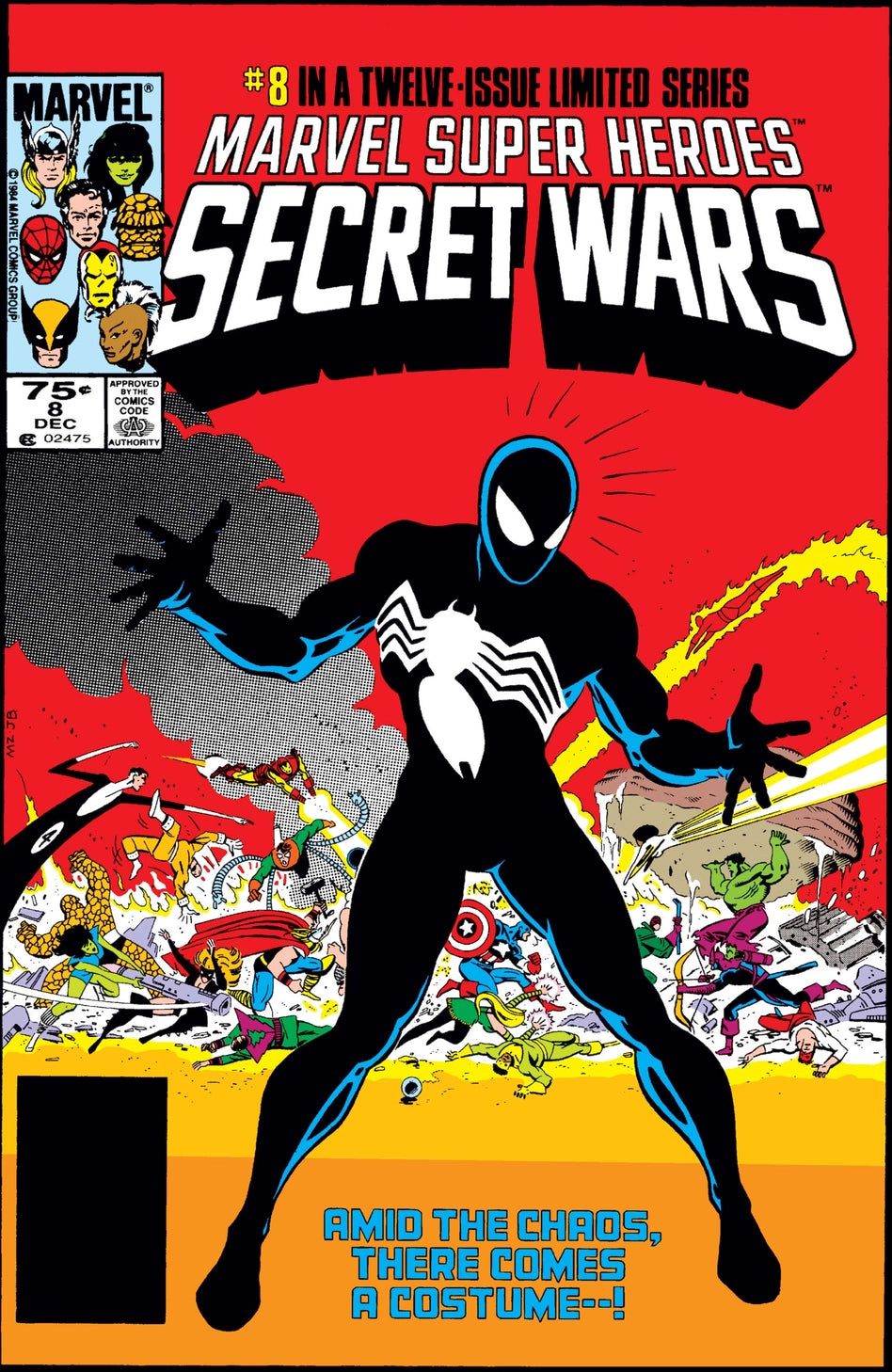Perfect for Marvel fans of all ages, this collectible box of 100 postcards is a tribute Spider-Man through the comic book covers of his fan favorite adventures.
Celebrating the 60th anniversary of Spider-Man, these 100 unique collectible postcards feature iconic, web-slinging comic book covers from the 1960s to modern-day classics, including characters from across the Spider-Verse and covers by some of the all-time greatest Spider-Man artists.