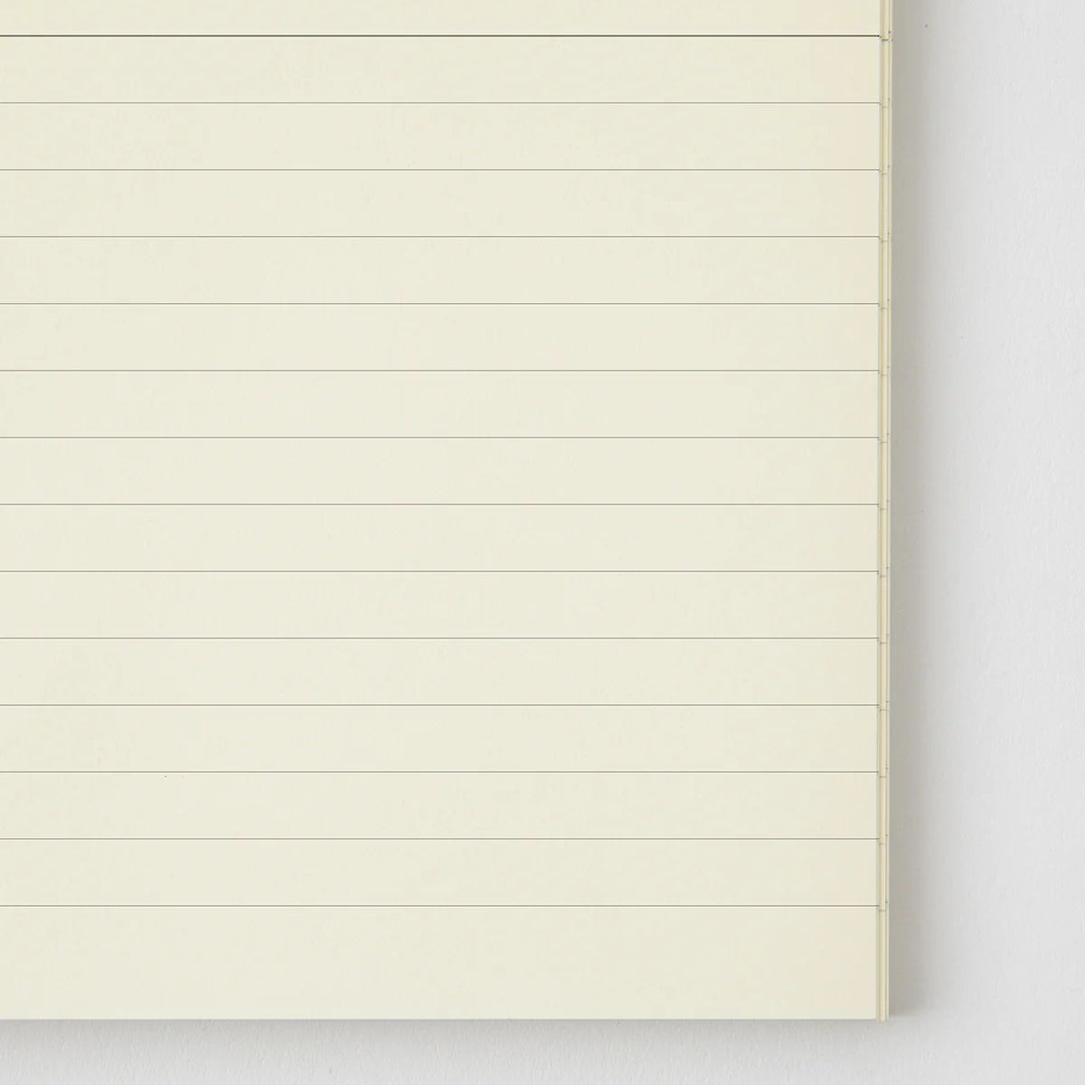 Crafted in Japan, this minimalist notebook is designed to enhance your writing experience. Inside, you'll find the high-quality Midori Diary (MD) paper, first developed in 1960 and refined ever since. Midori has rigorously tested this paper with various writing instruments to ensure quality, checking for ink feathering or bleeding, drying time, the smoothness of pen tips on the surface, and the tactile feel. The result is a paper that resists bleeding and feathering and is fountain-pen friendly, ensuring a