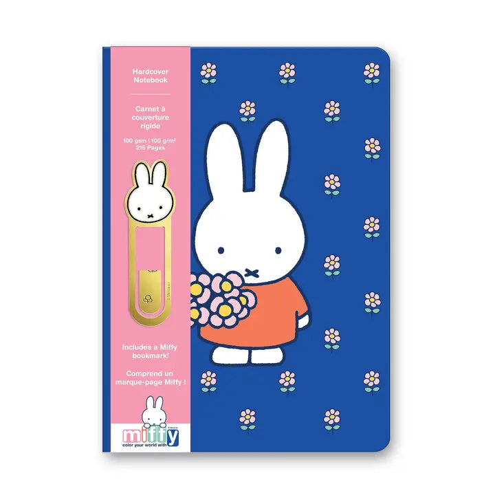 Miffy adds a touch of charm to your notes with this adorable journal. Featuring 216 lined pages of thick, 100 gsm, acid-free paper and a sturdy hardcover, it’s perfect for journaling, planning, or doodling. Plus, it comes with an adorable Miffy bookmark to help save your spot. Great for work, back-to-school, or for gifting to coworkers, Miffy fans, and beyond.