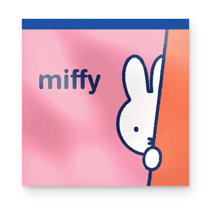 Miffy adds a touch of playful charm to your everyday notes with this adorable mini notepad. With 100 sheets and four adorable designs, plus a clear acetate cover that protects the pages and provides a sturdy feel, it’s the perfect addition to your collection of cute school supplies. A must-have for work, back to school, or as a gift for stationery lovers, coworkers, and Miffy fans!