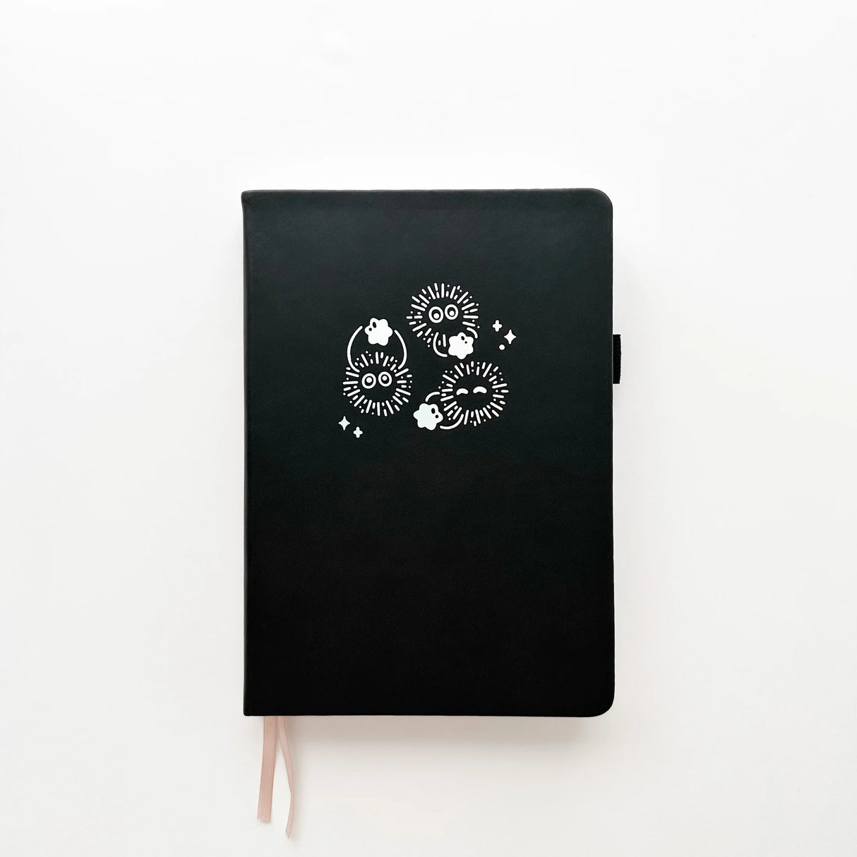 Soot Spirits Journal with Holographic Edges and Logo! ✨
Product Details:
Size: A5 (5.70 x 8.26 inches)
160 Dotted Grid Pages (5 x 5 mm)
2 Bookmarks
Elastic Band and Pen Holder
Expandable storage compartment