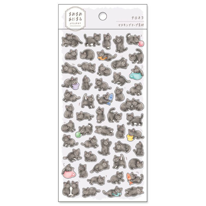 A new pattern has appeared on the Mamema Mea Nimaru sticker!
Like the first installment, it features adorable illustrations that will make you smile.
It is a small piece that is easy to attach to a small empty space in a notebook.
• This package includes 1 sheet of sticker
• Material: Masking Tape
• Package measures approx. H202 x W93 x D1mm
• Made in Japan