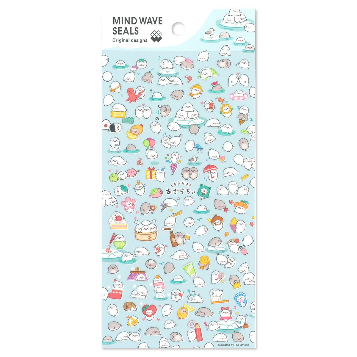 These mini-sized stickers features designs inspired typical instances in daily life that can be added to your planner or journal! Mini-sized stickers of new characters will join the ranks, and you're sure to find your favorite character...!
Includes ONE sticker sheet.