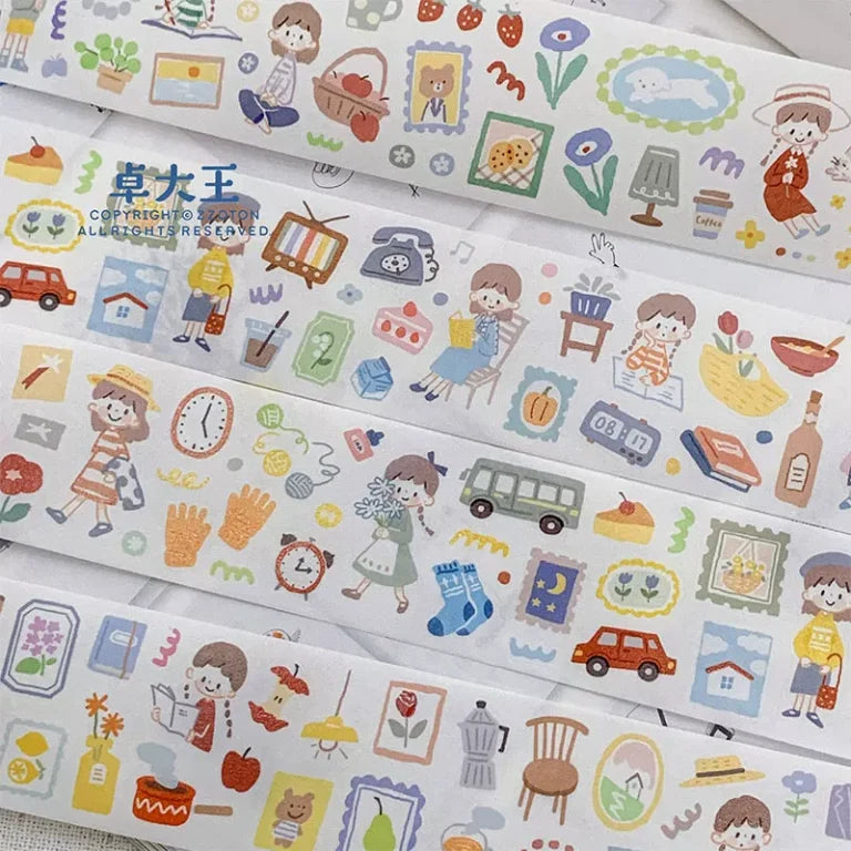 Molinta - Little Things Sticker Roll
Perfect for planners, journals, scrapbooks, and happy mail, this roll offers an easy peel‑and‑stick format that makes decorating effortless and fun.
5m x 40mm
Material: Kiss cut and writable material
Includes 1 Roll 