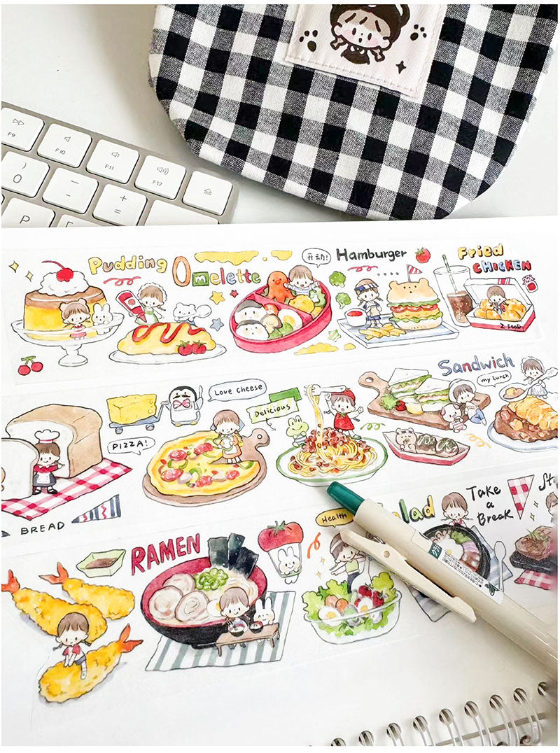 Molinta Delicious World Washi Tapes
