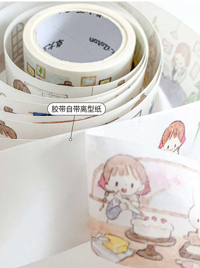 Molinta Long Table Washi Tape Home Sweet Home Scene