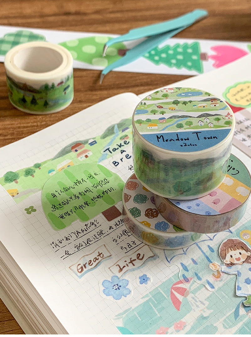 Molinta Meadow Town Washi Tape