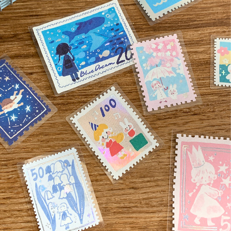 Molinta Postage Stamp Sticker Pack
Add a charming, vintage‑inspired touch to your journaling and crafting with these sticker packs. Designed to look like tiny collectible stamps, each one features delicate illustrations and foil accents that make every piece feel special. Whether you’re decorating planner spreads, pen‑pal letters, scrapbooks, or gift tags, these stickers bring a nostalgic, travel‑themed aesthetic to any project.
Red box - Gold foil
Blue box - Silver foil
Each box includes 30 total sticker