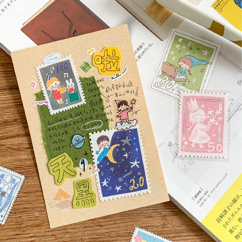 Molinta Postage Stamp Sticker Pack
Add a charming, vintage‑inspired touch to your journaling and crafting with these sticker packs. Designed to look like tiny collectible stamps, each one features delicate illustrations and foil accents that make every piece feel special. Whether you’re decorating planner spreads, pen‑pal letters, scrapbooks, or gift tags, these stickers bring a nostalgic, travel‑themed aesthetic to any project.
Red box - Gold foil
Blue box - Silver foil
Each box includes 30 total sticker