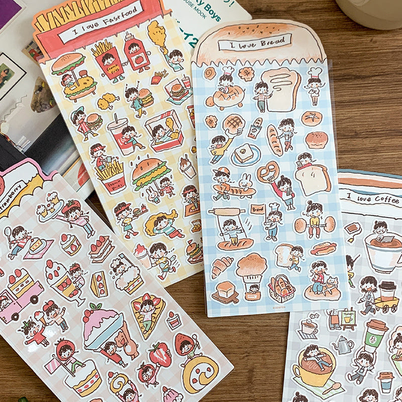 Molinta Sticker Sheet - I Love Fast Food
Celebrate your love for fast food with this charming Molinta sticker sheet. Featuring adorable illustrations in Molinta’s signature whimsical style, these stickers are perfect for decorating planners, journals, scrapbooks, and happy mail.
90x162mm
Material: Writing Paper
Includes 1 sticker sheet