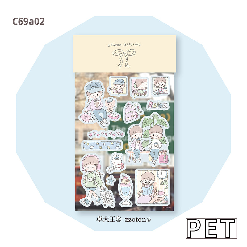 Molinta Sticker Sheet - Leisure Travel
Featuring adorable illustrations in Molinta’s signature whimsical style, these stickers are perfect for decorating planners, journals, scrapbooks, and happy mail.
105x148mm
Material: PVC or PET
Includes 1 sticker sheet