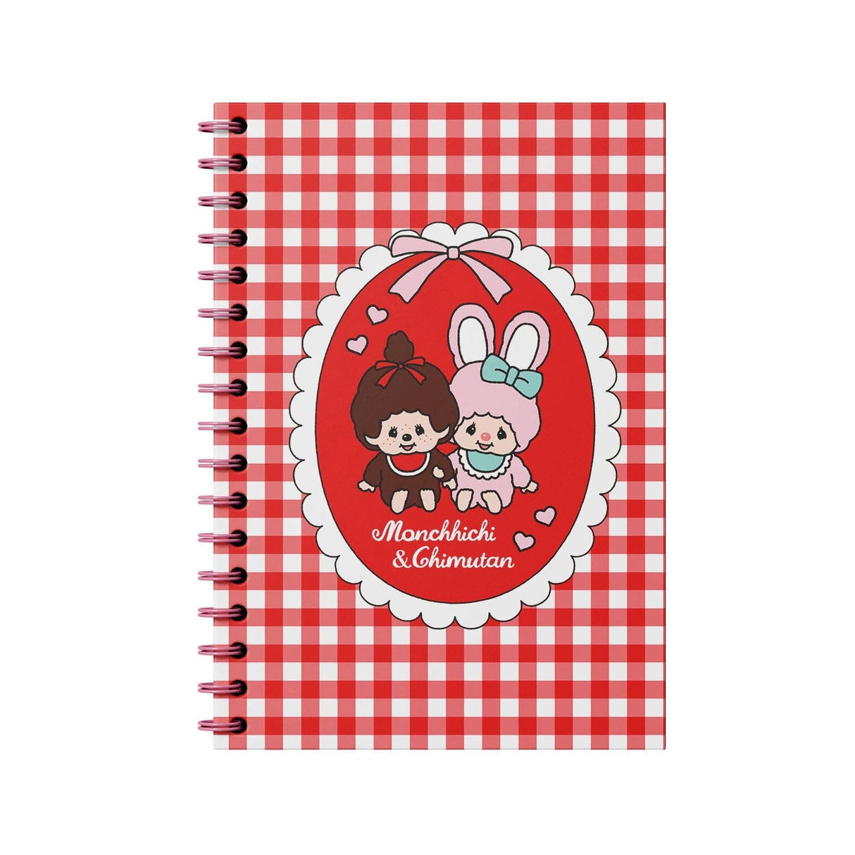 This Monchhichi & Chimutan Reusable Sticker Book features a gingham cover that’s cute enough to picnic with and glossy pages that let you stick, peel, and restick your faves again and again. Perfect for organizing, trading, or just showing off your cutest collection!
Includes one 8.25" x 6.25" spiral bound re-usable sticker book with 50 double sided re-usable sticker pages inside.