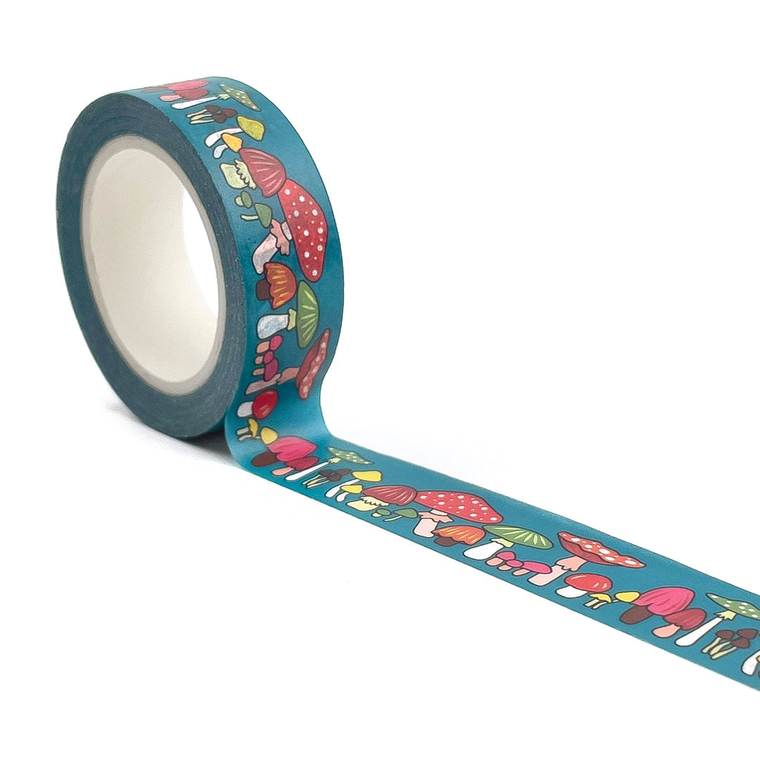 Mushroom pattern washi tape.
Each roll is 15mm X 10m
Acid-free
Original Smarty Pants design
Individually shrink wrapped
Kraft label on top displays pattern of tape
White label on bottom with product information