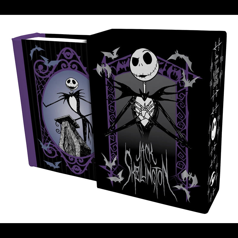 Everyone hail to the Pumpkin King! Follow Jack Skellington on his nightmarish journey into Christmas Town and back through the pages of this tiny storybook. A complete and faithful retelling of the iconic story of Disney Tim Burton’s The Nightmare Before Christmas, and loaded with art from the beloved 1993 film, this unique collector’s item is the perfect gift for Halloween, Christmas, and year-round.
TINY SIZE: At less than two inches tall, Disney Tim Burton’s The Nightmare Before Christmas: The Tiny Boo