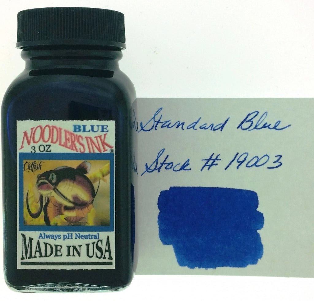 Noodler’s 3oz bottles are filled to the brim with vibrant, high-quality fountain pen ink made in the USA. Each bottle offers exceptional value and a huge range of colors—from classic blues to imaginative limited editions—crafted for writers who love creativity and expression.
3oz Bottle
Archival Ink
Forge Resistant
Water Resistant