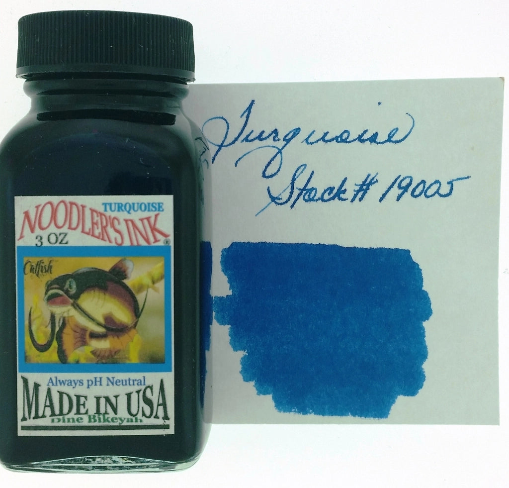 Noodler’s 3oz bottles are filled to the brim with vibrant, high-quality fountain pen ink made in the USA. Each bottle offers exceptional value and a huge range of colors—from classic blues to imaginative limited editions—crafted for writers who love creativity and expression.
3oz Bottle
Archival Ink
Forge Resistant
Water Resistant