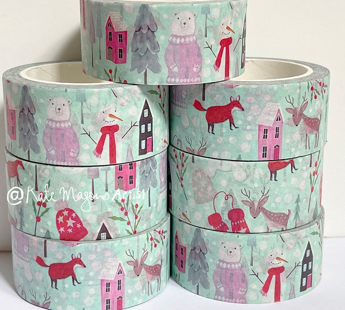 Kate Mason Artist - Nordic Winter Washi Tape