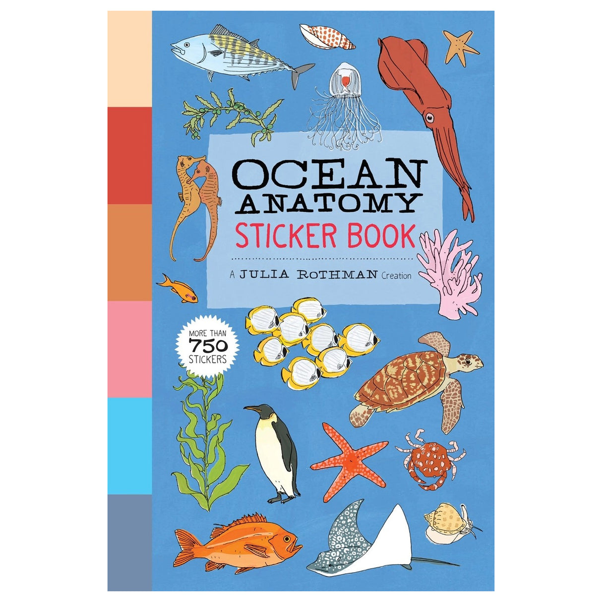 Ocean Anatomy Sticker Book
