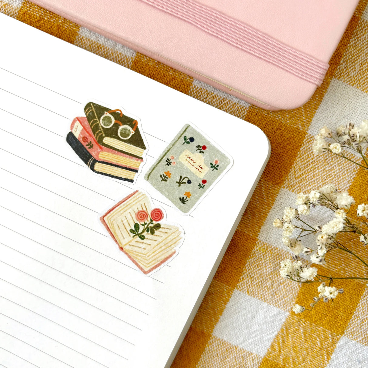 A sticker sheet full of cute little stickers perfect for planners, journals, or scrapbooking ❤