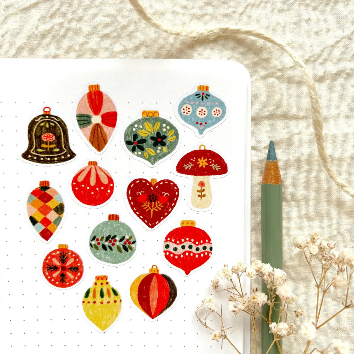 A sticker sheet full of cute little stickers perfect for planners, journals, or scrapbooking ❤