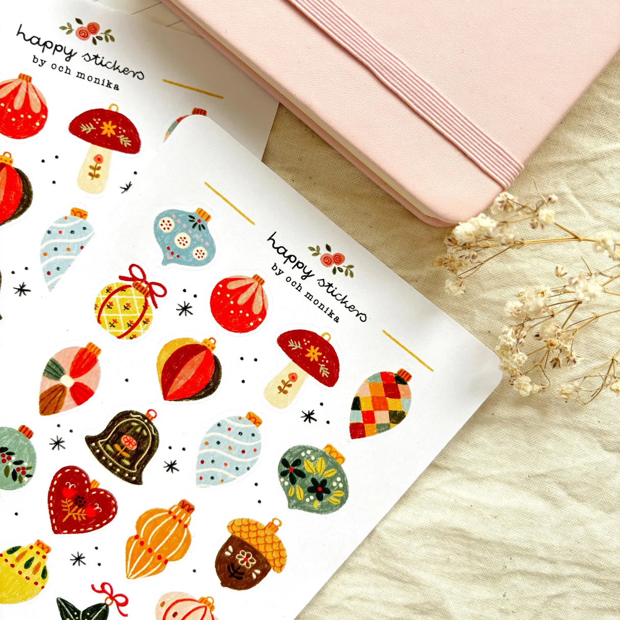 A sticker sheet full of cute little stickers perfect for planners, journals, or scrapbooking ❤