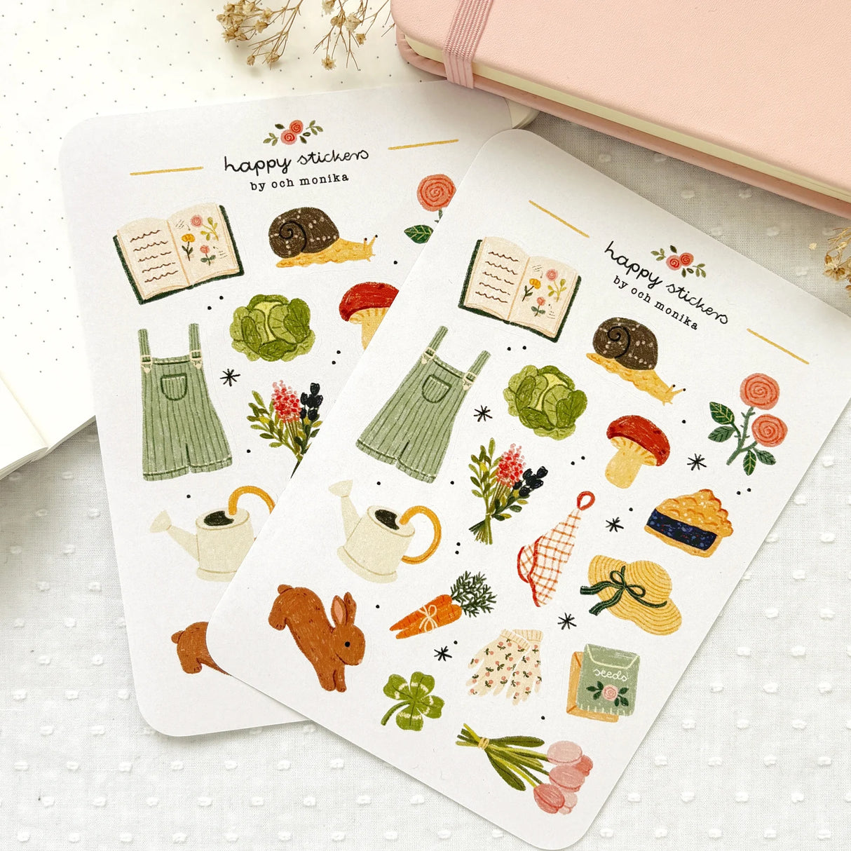 A sticker sheet full of cute little stickers perfect for planners, journals, or scrapbooking ❤