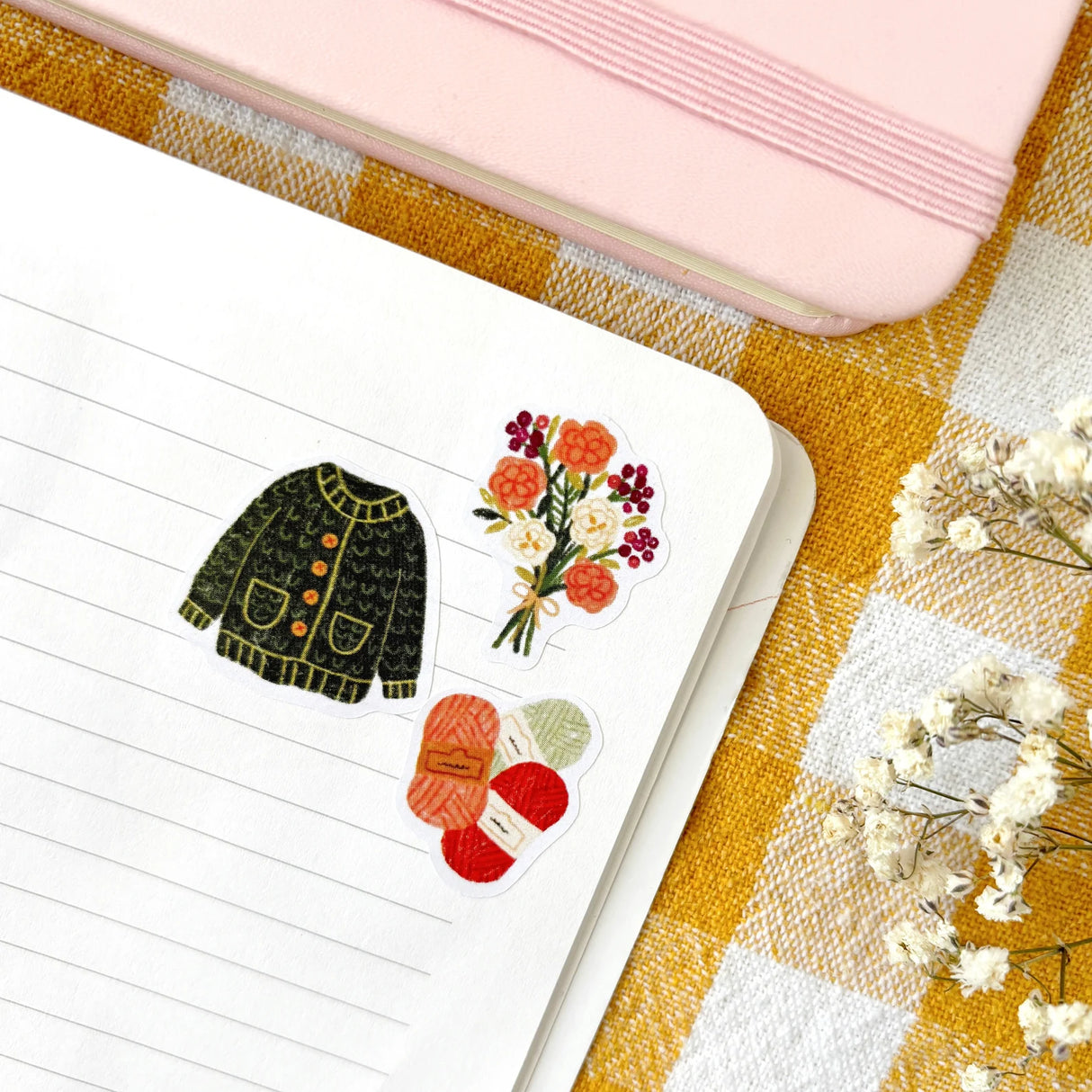 A sticker sheet full of cute little stickers perfect for planners, journals, or scrapbooking ❤