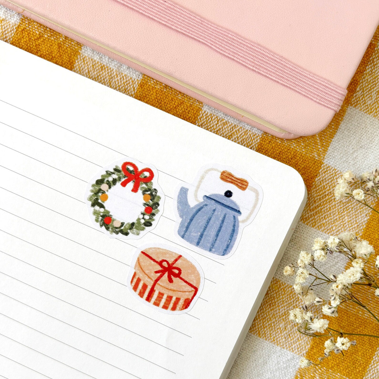 A sticker sheet full of cute little stickers perfect for planners, journals, or scrapbooking ❤