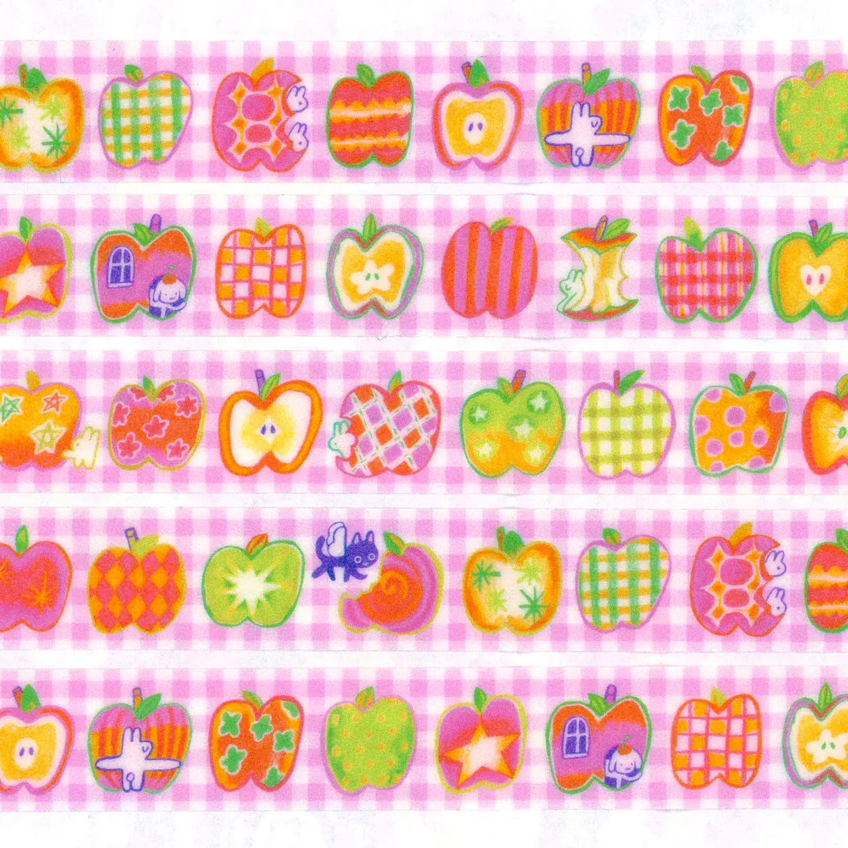 Odd Rabbits - Special Apples Glitter Washi Tape