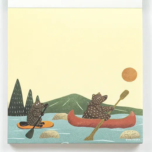 Okataoka Hello Mellow Memo Pad - Active