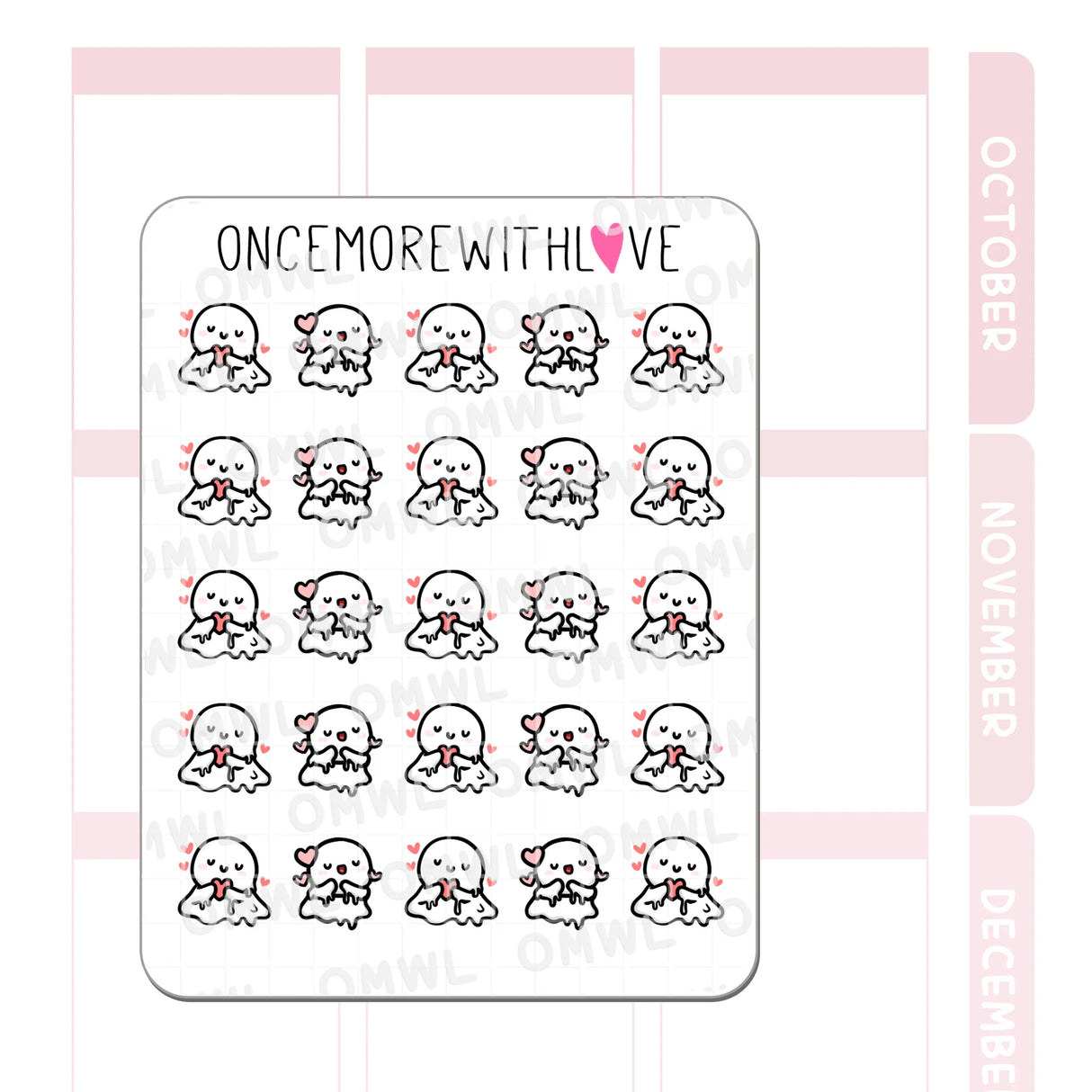 Once More With Love - M1484 You Make Me Melt Sticker Sheet
Hope these munchkins not only find you with love, smiles, and joy, but that they also make you melt!