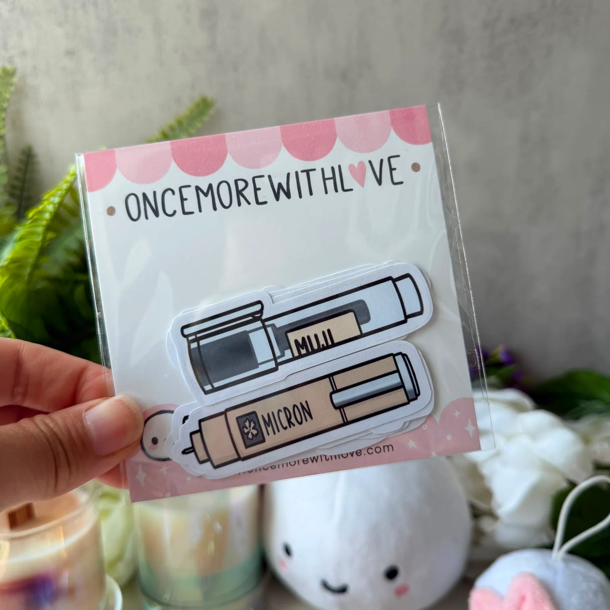 Celebrate your love for writing, planning, and creativity with the Once More With Love Sticker Pack – Pen Collection. This charming ephemera set is perfect for planners, journalers, and scrapbookers who enjoy adding personality and playful detail to their pages. Featuring adorable pen‑themed designs, this pack brings a fun, whimsical touch to any creative project.
Includes 12 Stickers