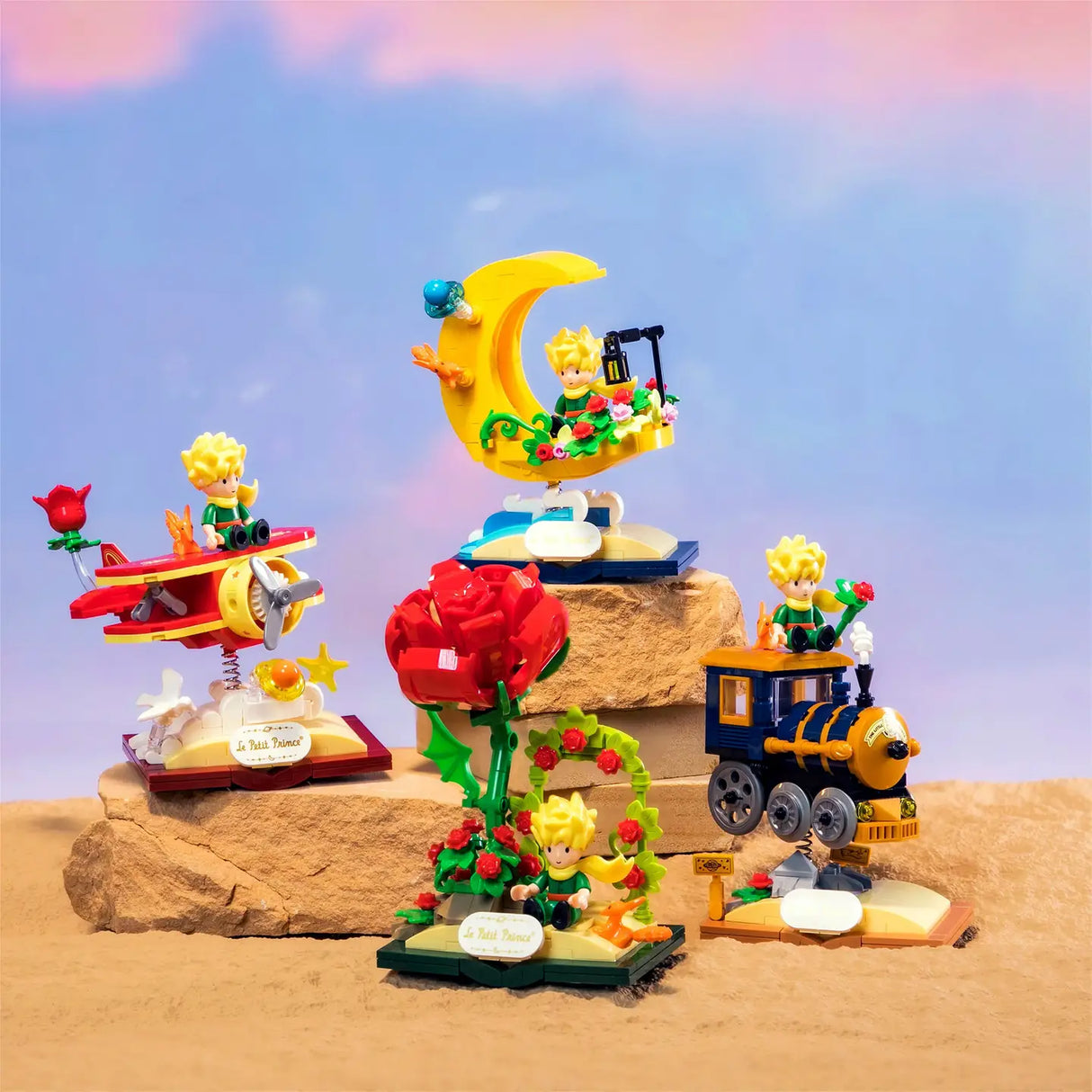 Le Petit Prince - Train Building Bricks