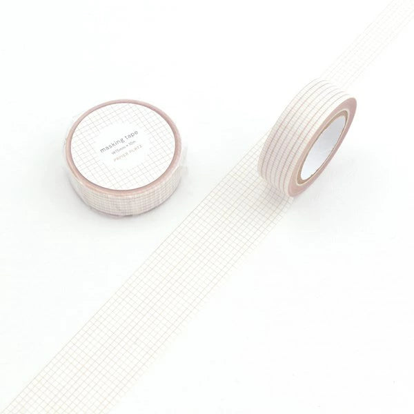 This is a masking tape with an original PAPIER PLATZ design. Add a creative touch to any project with this beautiful soft color grid washi tape! Perfect for crafts, journaling, snail mail, and more.
Size: 15mm x 10m
Made in Japan