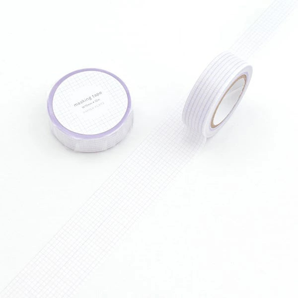 This is a masking tape with an original PAPIER PLATZ design. Add a creative touch to any project with this beautiful soft color grid washi tape! Perfect for crafts, journaling, snail mail, and more.
Size: 15mm x 10m
Made in Japan