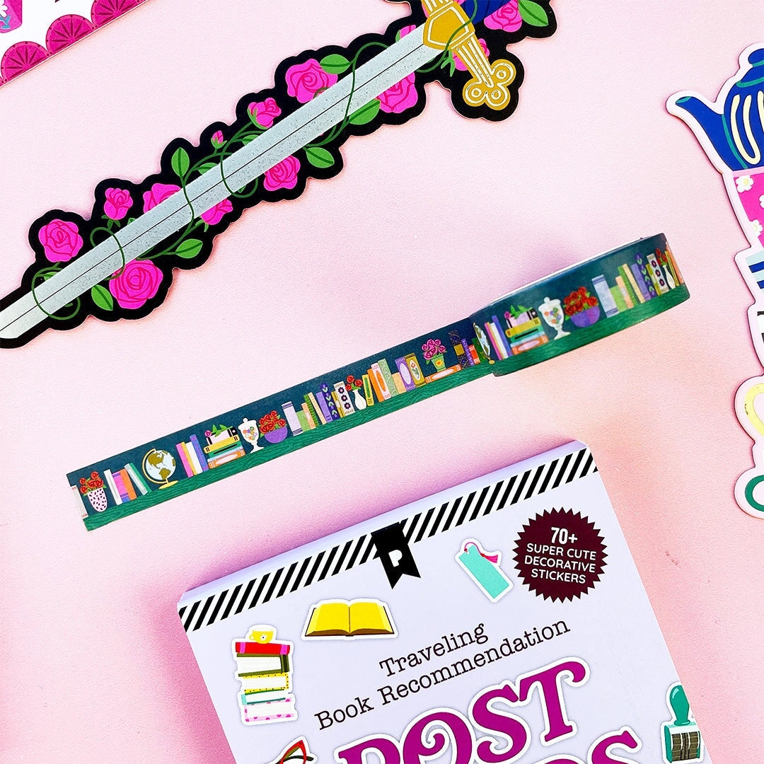 It's finally here - the washi of your dreams! Pipsticks washi tape is amazing paper tape that's removable with just the right amount of tack. It's perfect for crafting, wrapping and decorating everything in your life! Use it on your planner, bullet journal, inspo wall, snail mail, ANYTHING!!