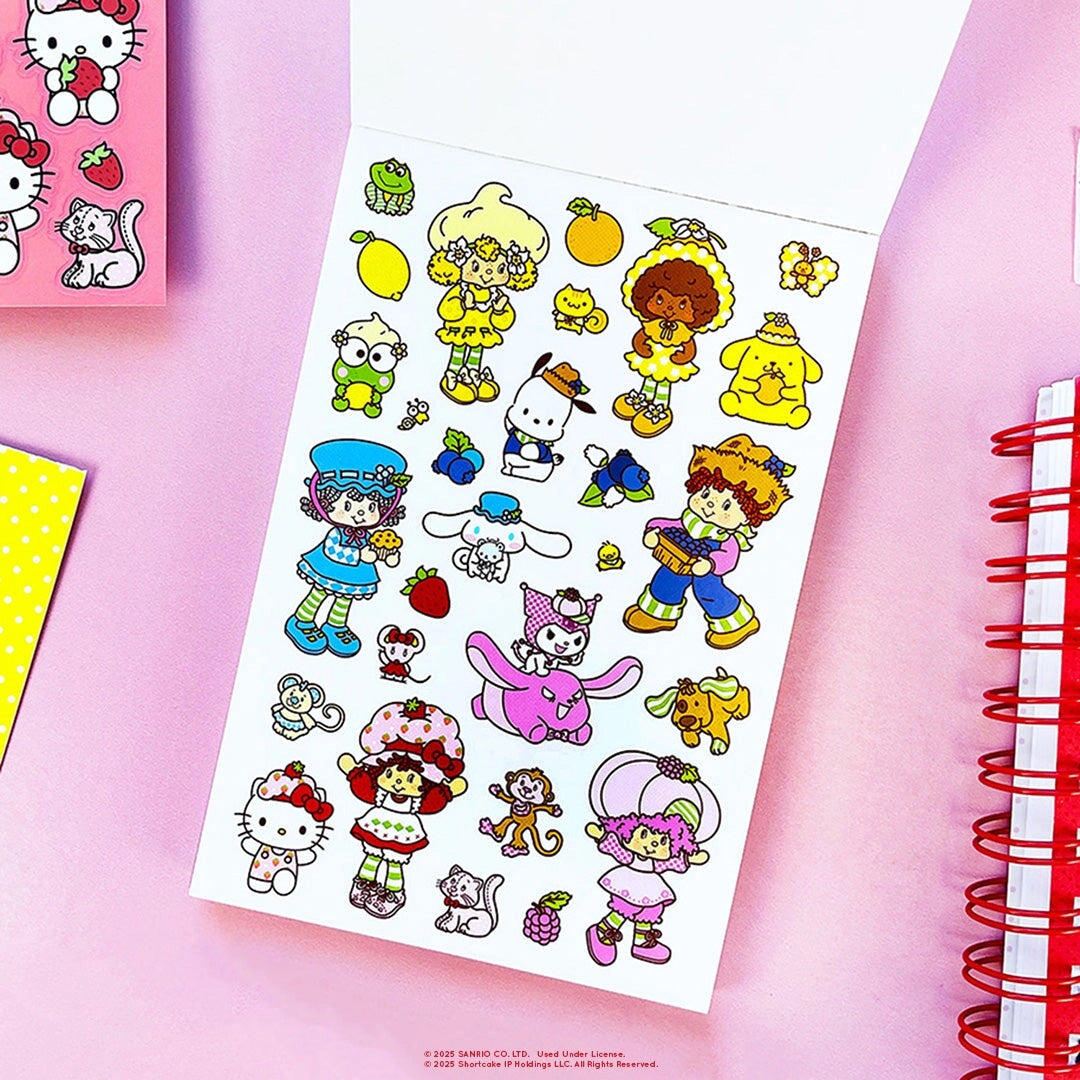 Part sticker book, part postcard set—this Hello Kitty & Friends x Pipsticks Sticker & Postcard Book is packed with colorful, sendable cuteness 💌 Featuring 20 postcards (10 unique designs) plus tons of matching character stickers, it’s perfect for decorating, collecting, or popping in the mail to make someone’s day. Each page is filled with bright, playful scenes and your fave characters, making it just as fun to flip through as it is to use.