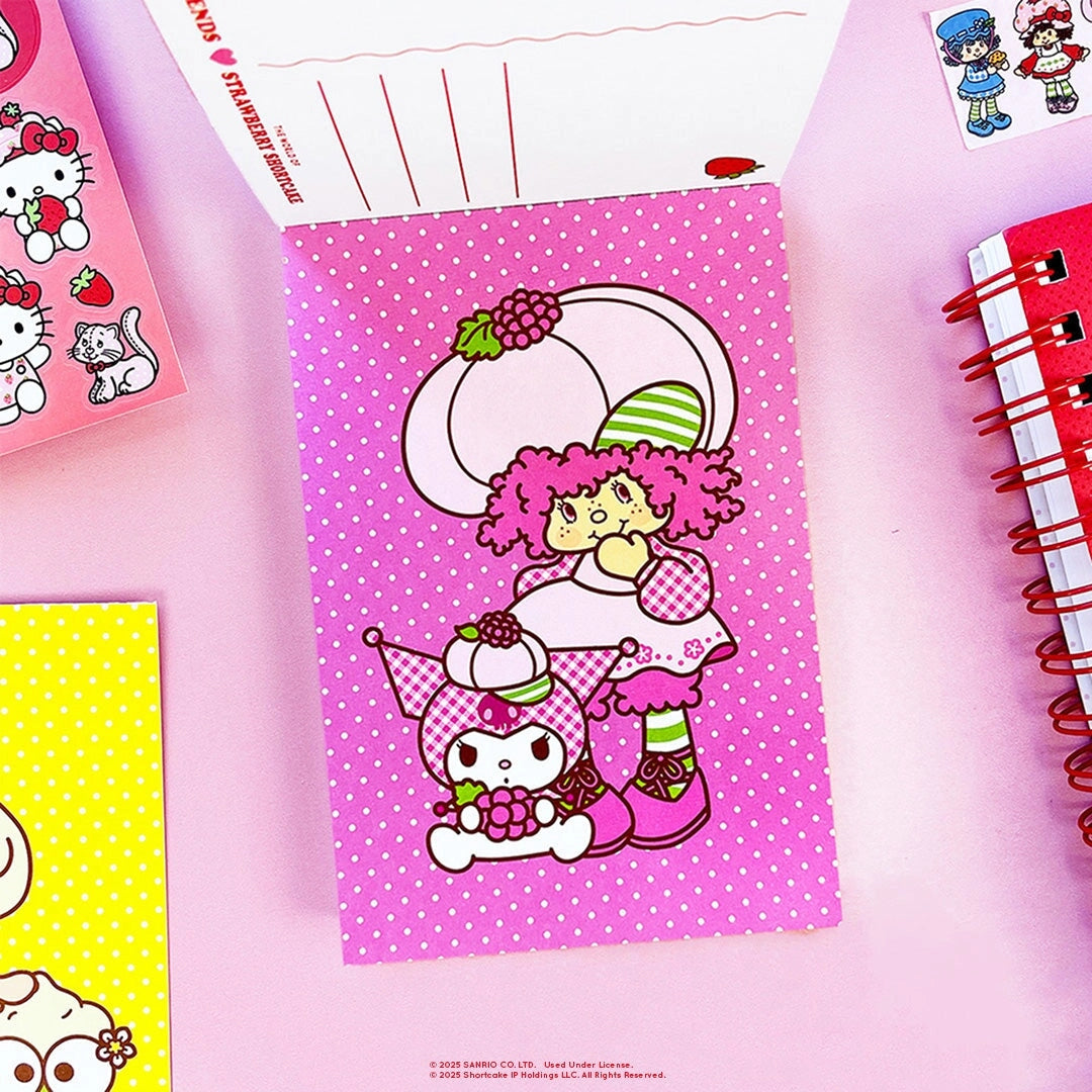 Part sticker book, part postcard set—this Hello Kitty & Friends x Pipsticks Sticker & Postcard Book is packed with colorful, sendable cuteness 💌 Featuring 20 postcards (10 unique designs) plus tons of matching character stickers, it’s perfect for decorating, collecting, or popping in the mail to make someone’s day. Each page is filled with bright, playful scenes and your fave characters, making it just as fun to flip through as it is to use.
